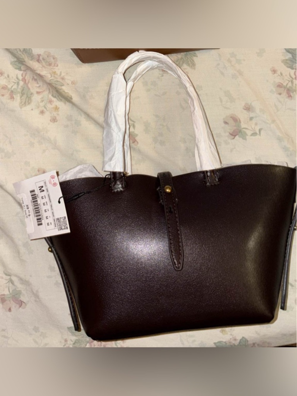Zara - Women’s Dark Brown Tote Bag - Elegant Everyday Carry